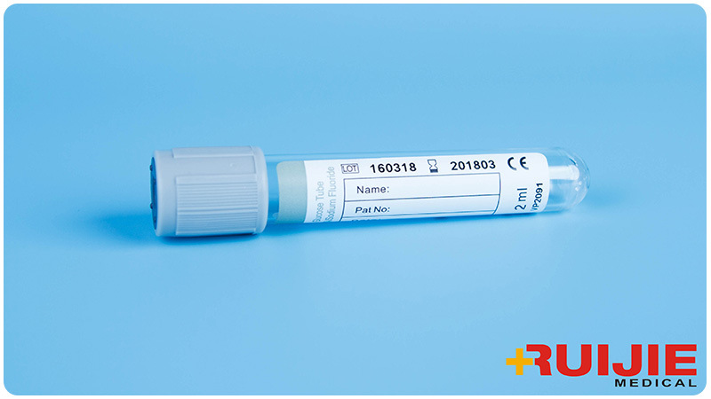 Disposable Medical Glucose Vacuum Blood Collection Tube