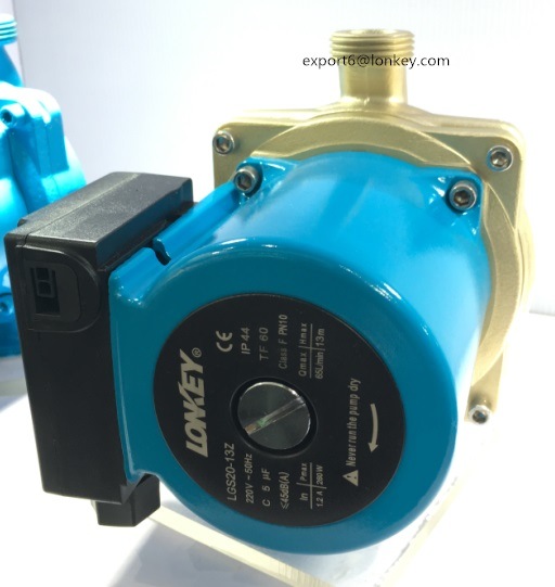 260W Automatic Hot Water Brass Circulation Pump for Household Lgs20-13z