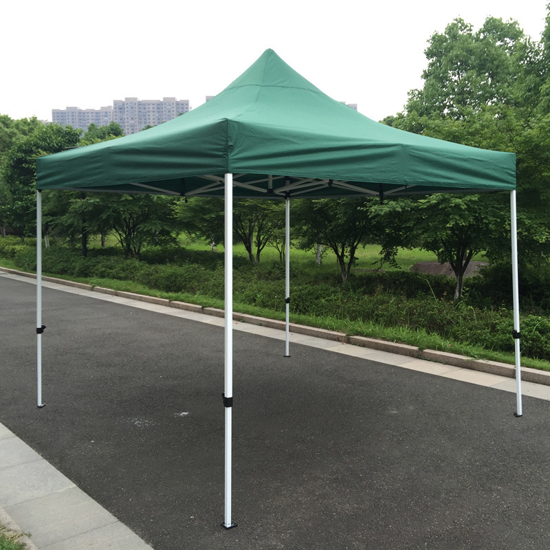 3X3m Green Outdoor Steel Pop up Gazebo Folding Tent
