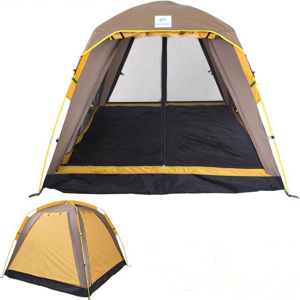 Outdoor Camping 3-4 People Top Single Big Hiking Cheap Tent