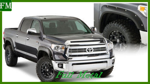 4PCS Front + Rear Fender Flares for 14-16 Toyota Tundra