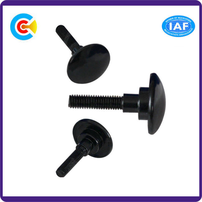 DIN/ANSI/BS/JIS Carbon-Steel/Stainless-Steel Flat Head Step Non-Standard Screw for Machine Car