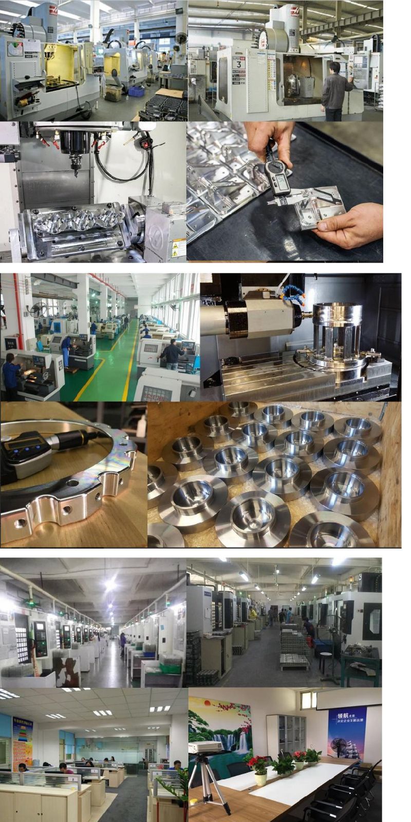 OEM Service Aluminum CNC Parts with Custom High Precision Machining