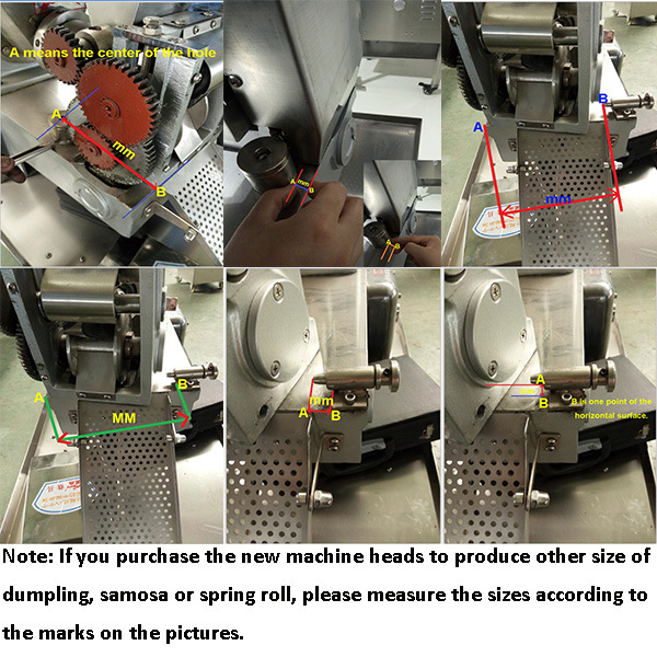 120 Automatic Dumpling Maker Chinese Household Making Machine