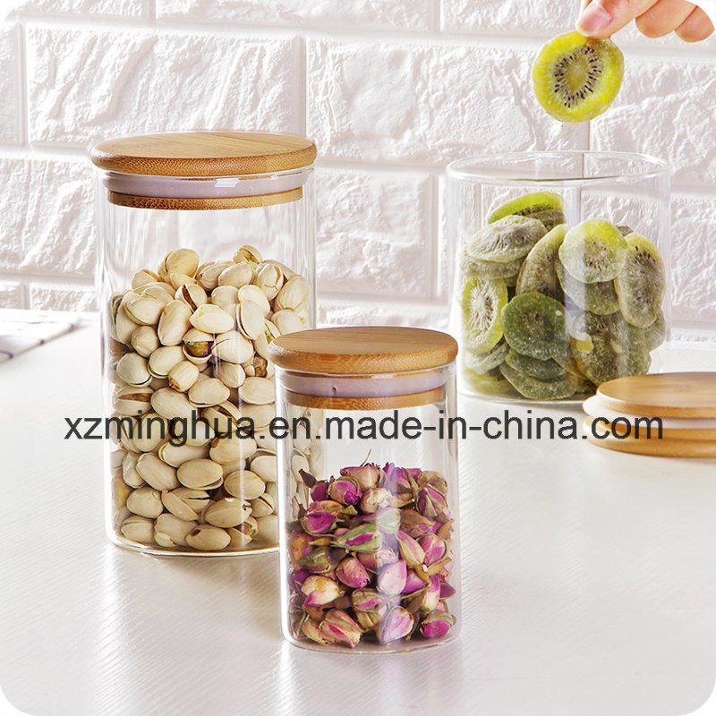 Borosilicate Glass Tube Bottle/Jar for Food Storage