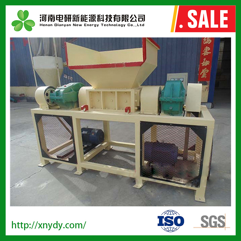 Double Shaft Shredder Metal Scrap Electronic Coarse Crusher Kitchen Waste Plastic Crusher