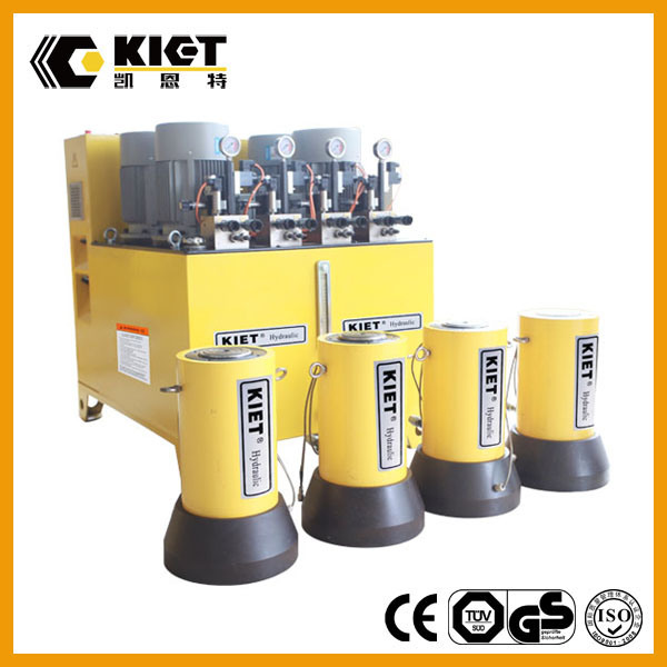 Kiet Hydraulic PLC Synchronous Cylinder Lifting System