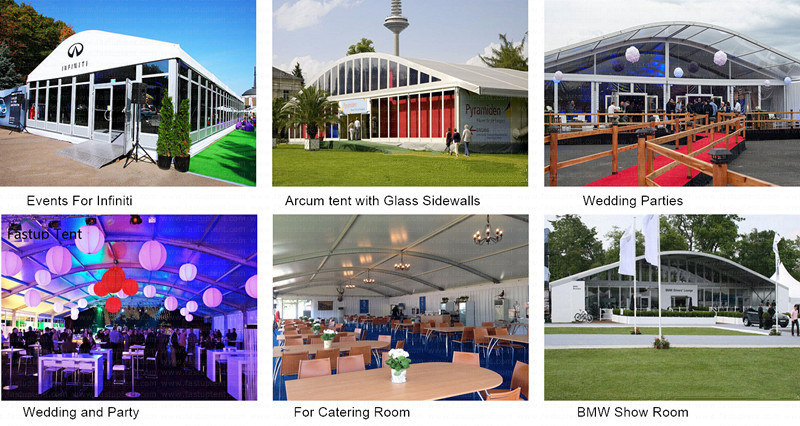 Wedding Party Event Arcum Dome Marquee Tent for 100 200 300 500 600 800 1000 1500 2000 People Seater Guest