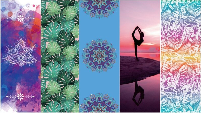 Custom Round Eco Black Rubber Yoga Mat Manufacturer for Yoga