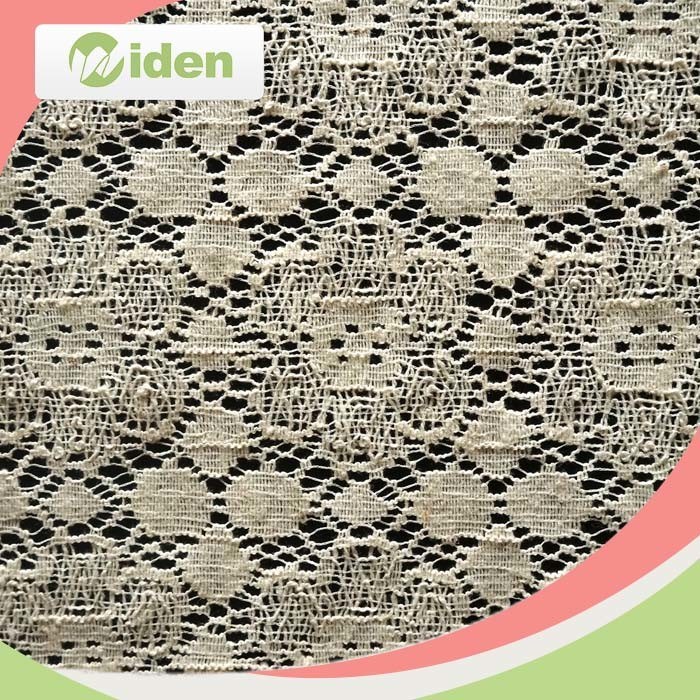 Super Quality Beauty Heavy Ivory Chemical Lace Fabric