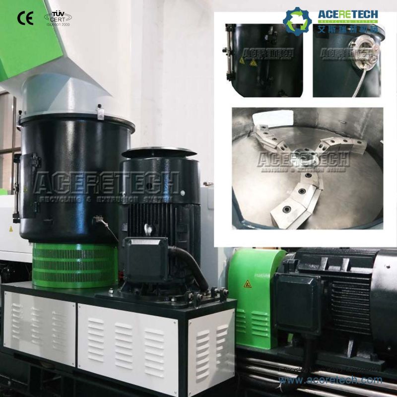 Waste Plastic PP PE Recycling Granulation Machine