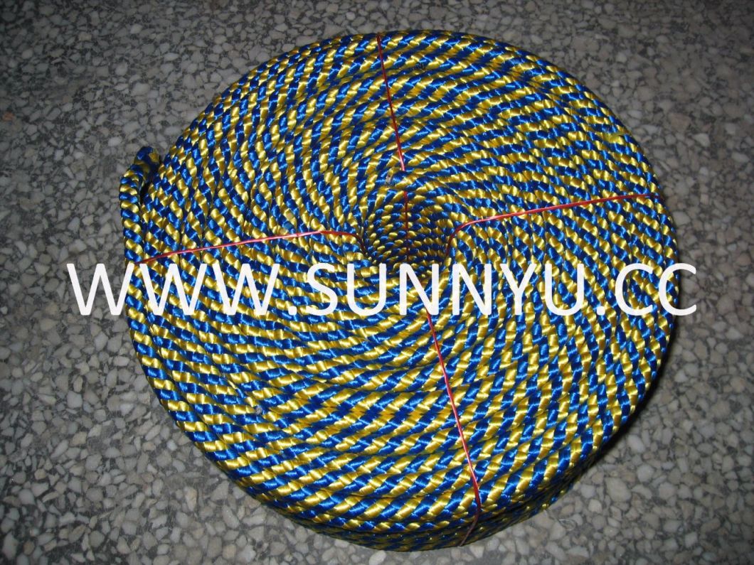 High Quality Colorful Nylon Solid Braided Rope