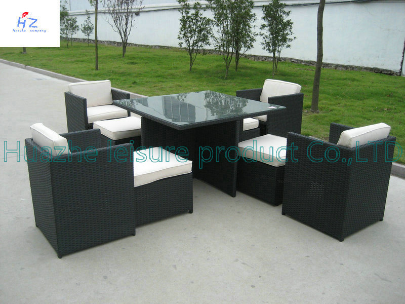 Hz-Bt033 Outdoor Patio Patio Sectional Furniture PE Wicker Rattan Sofa Set Deck Couch