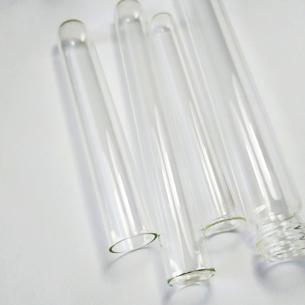 Glass Test Tube with Rim or Screw Mouth