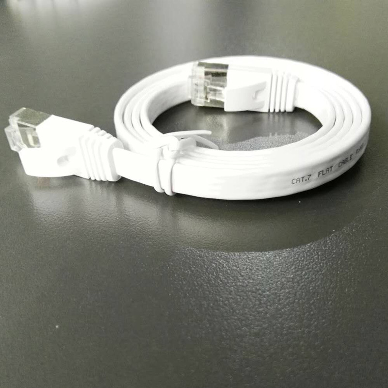 Flat Cat7 Network Cable Patch Cord SFTP High Quality From Yinet Brand