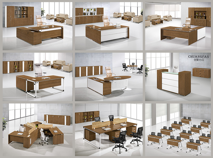 Metal Legs Wood Office Furniture Meeting Room Reception Table