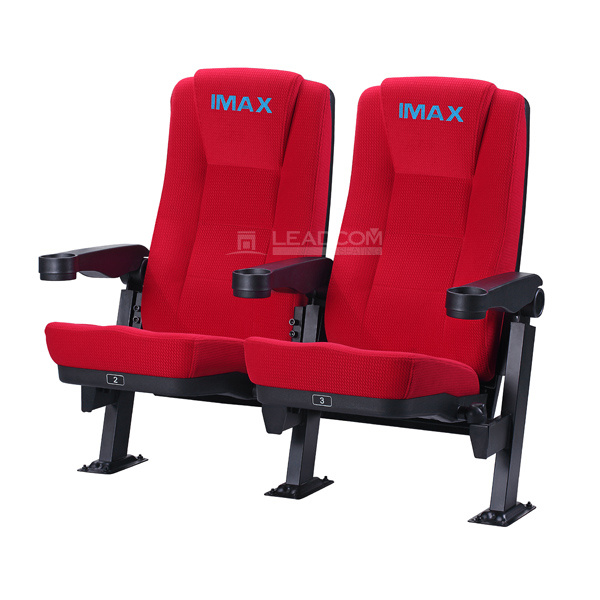 Leadcom Lounger Style Push Back Cinema Chair with Cupholder (LS-11602)