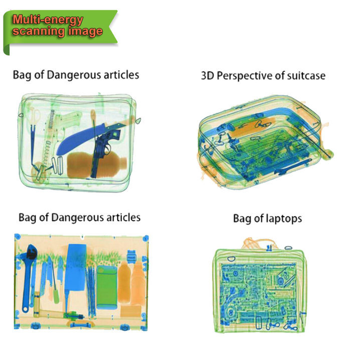 X Ray Baggage Inspection Scanner Security Equipments for Hotels, Police Office (SA6040)