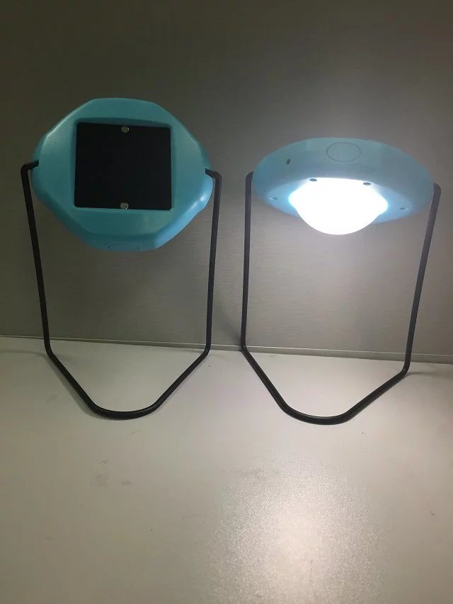UFO Design Solar Desk Table LED Lamp Light for Student Reading