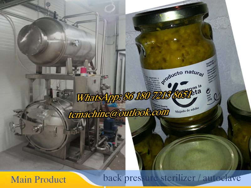 Sterilization Autoclave for Canned Meat and Beans
