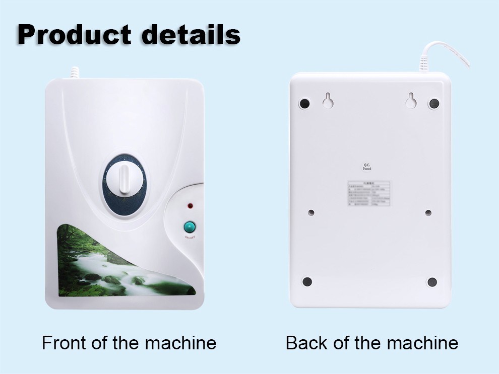 Air Purifier for Home Deodorizer Ozone Generator Sterilization