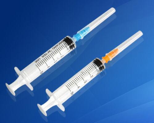 Sterile Disposable Syringe 3 Parts for Medial
