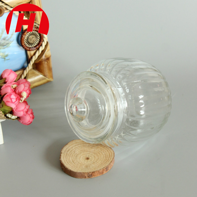 Glass Food/Candy Storage Jar Big Clear Glass Jar