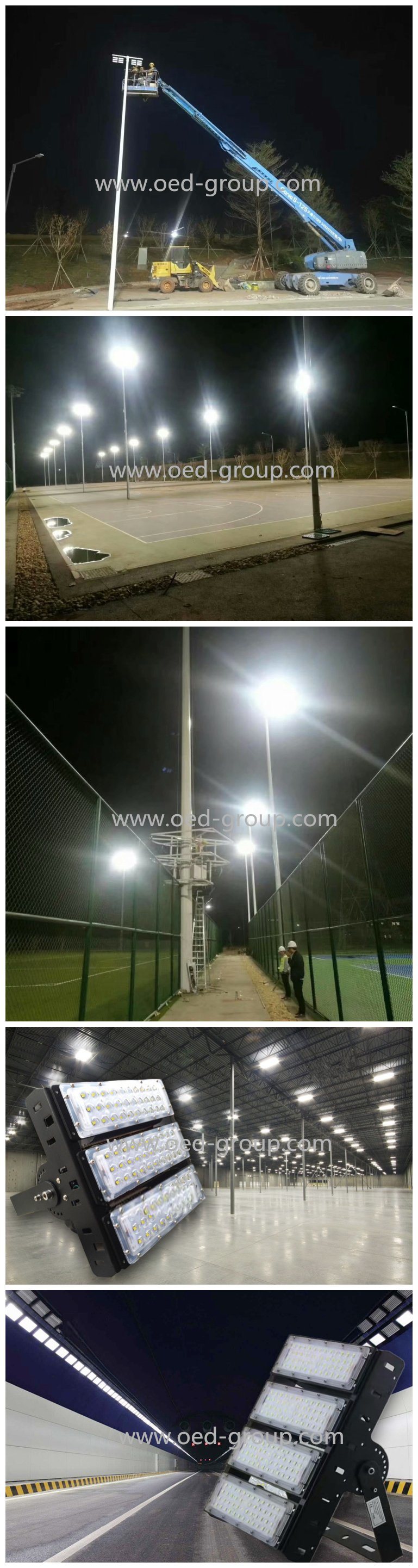 LED Flood Light SMD Module LED Flood Light 1000W Waterproof LED Spot Light with Driver 85-265V