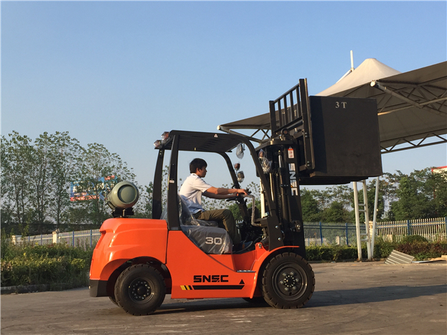 3t LPG Forklift Gas Petrol Forklift