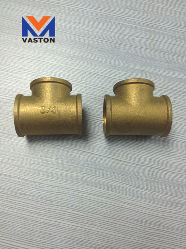 Brass Tee Pipe Fitting (VT-6844)