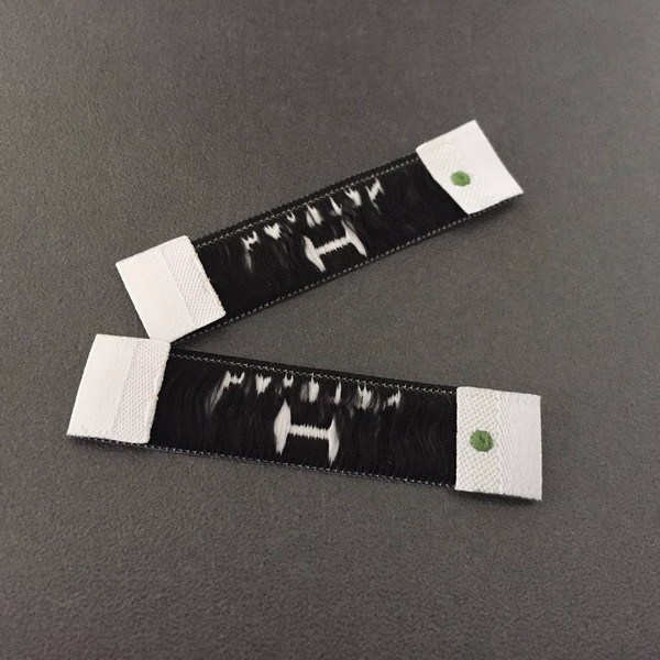 Wholesale Custom High Quality Factory Clothing Woven Label End Fold Woven Labels