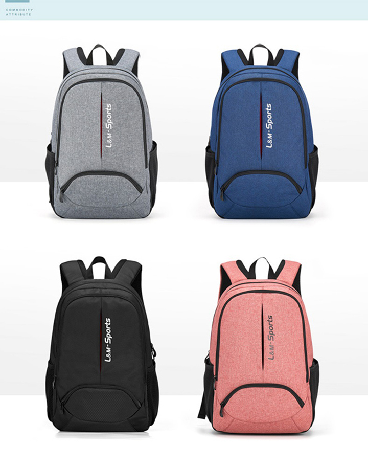Men's Travel Backpack College High School Student Bag Female Korean Edition Business Computer Bag