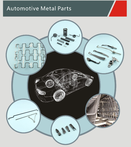 Complicated Wire Forms in Carbon Steel for Automotive, From Seat Frame & Wire Form Supplier