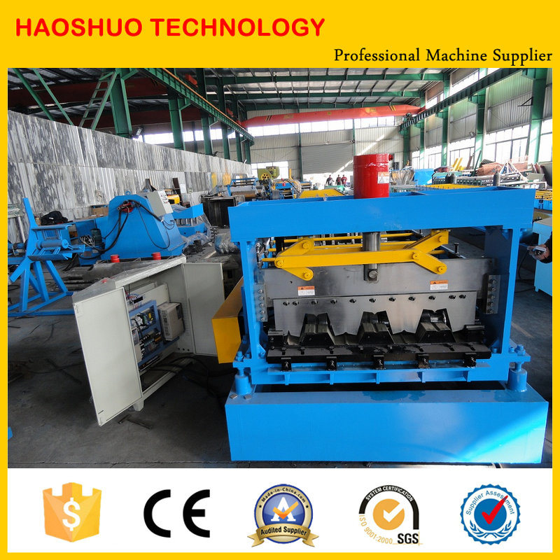 Automatic Steel Metal Floor Deck Roll Forming Machine, Machinery