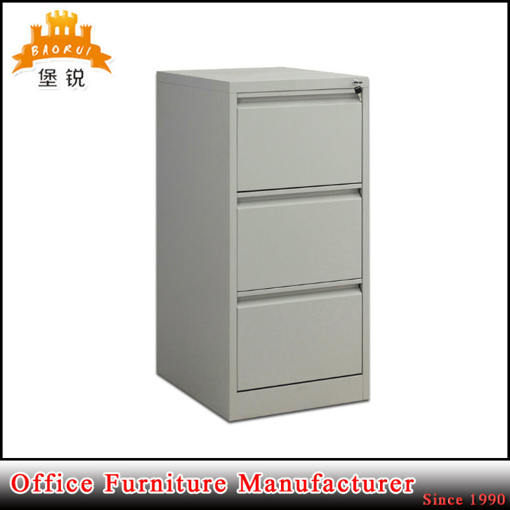 Vertical 3 Drawers Steel Office Furniture Metal Filing Cabinet