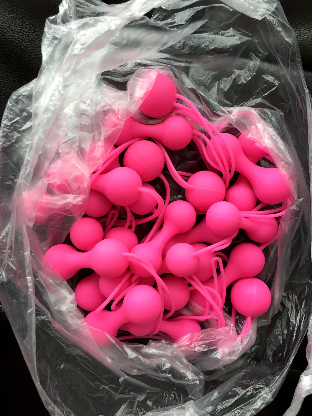 Custom Medical Grade Silicone Rubber Ben Wa Balls for Virgina Exercise, Virgina Tighter