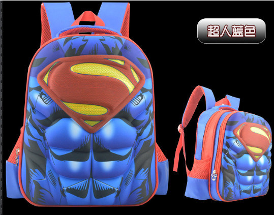 Cartoon Character School Backpack Featured Printing Schoolbag