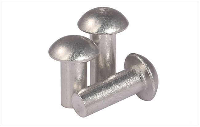 Aluminium Mushroom Head Solid Tin Rivets