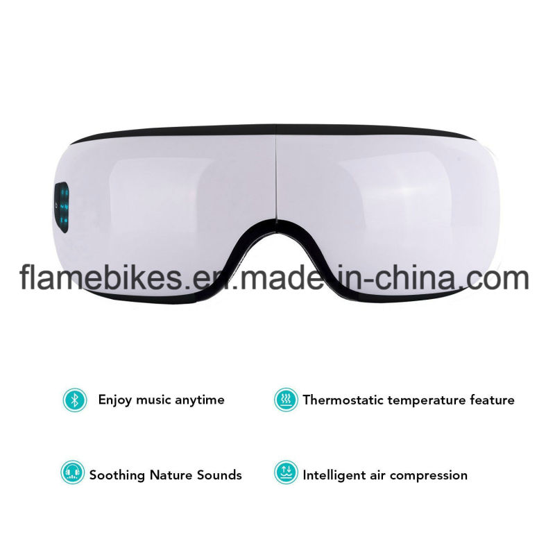180 Degrees Folding Comfortable Eye Massager Machine with Heating and Vibration