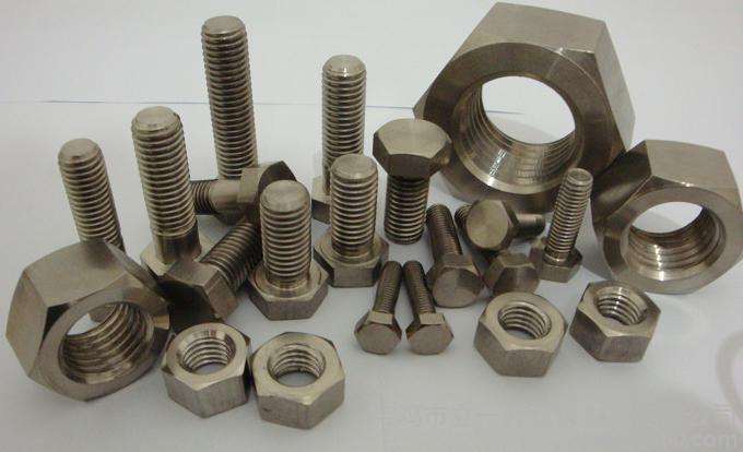 Zinc Platee Hexagonal Chrome Coated Bolt and Nut