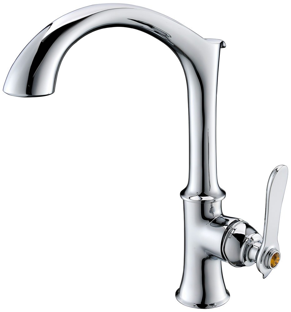 Tall Body Bathroom Countertop Basin Faucet Basin Mixer Tap