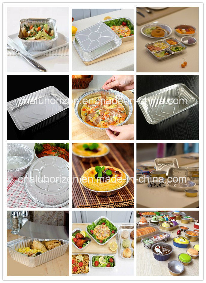 Disposable and Environmental Aluminum Foil Tray for BBQ