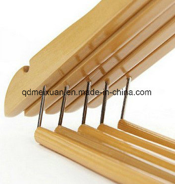 Wholesale Wood Hangers Clothing Store Real Wood Clothes Pants Wearing a Suit Hanger a Smooth Surface (M-X3601)