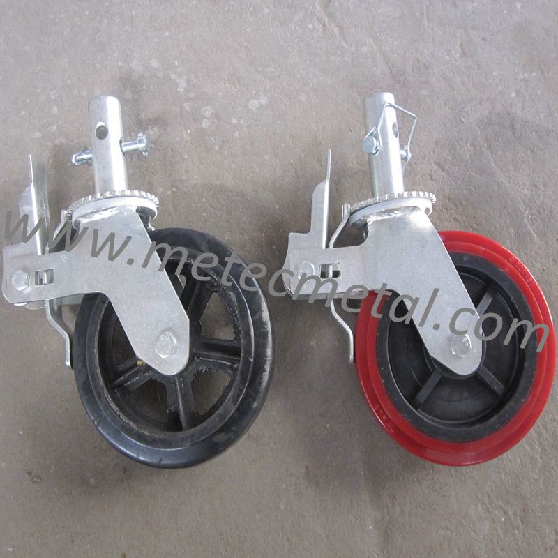 Swivel Caster with PU Wheel Aluminum Center