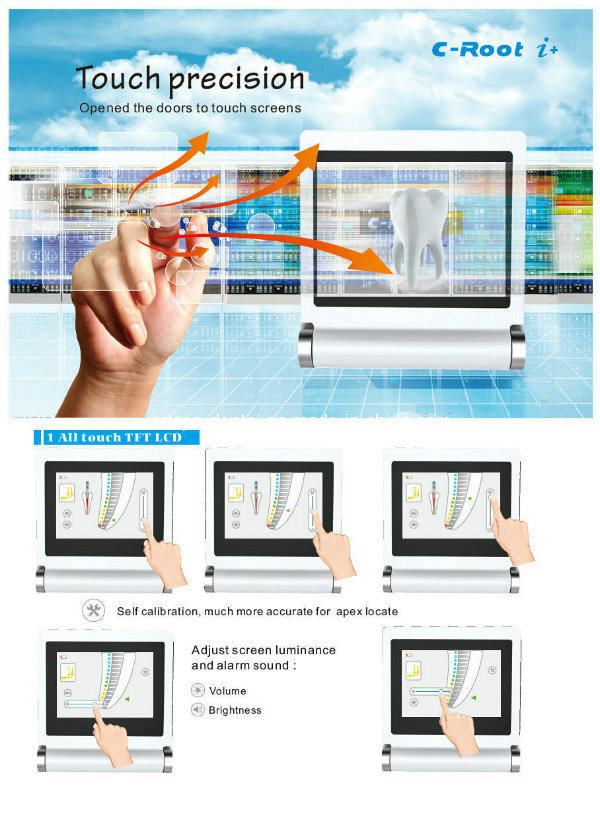 Ap-Root5 with Canal Finder Touch TFT LCD Screen Dental Endodontic Apex Locator