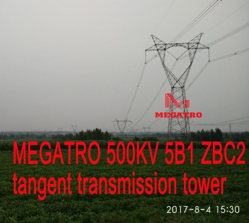 Megatro 500kv 5b1 Zbc2 Tangent Transmission Tower