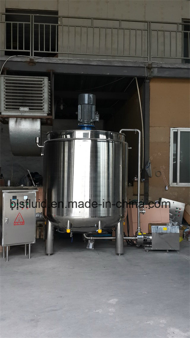 Excellent Circular Emulsifying Mixing Tank with Pump