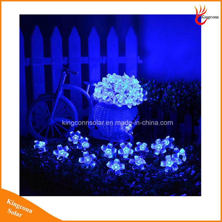 Outdoor Solar Powered LED Security String Light for Home Decoration Lighting