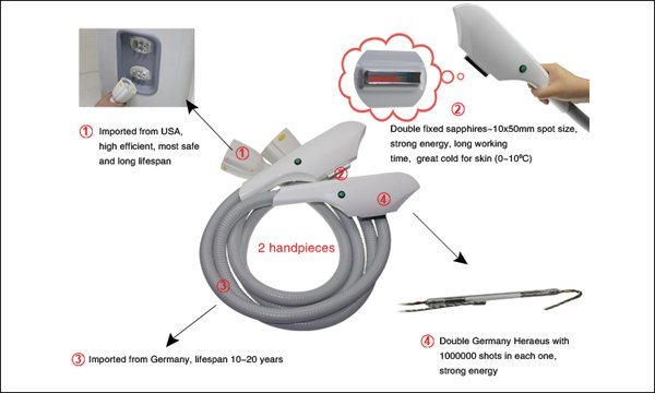 High Quality Shr and Opt Technology IPL Hair Removal Machine