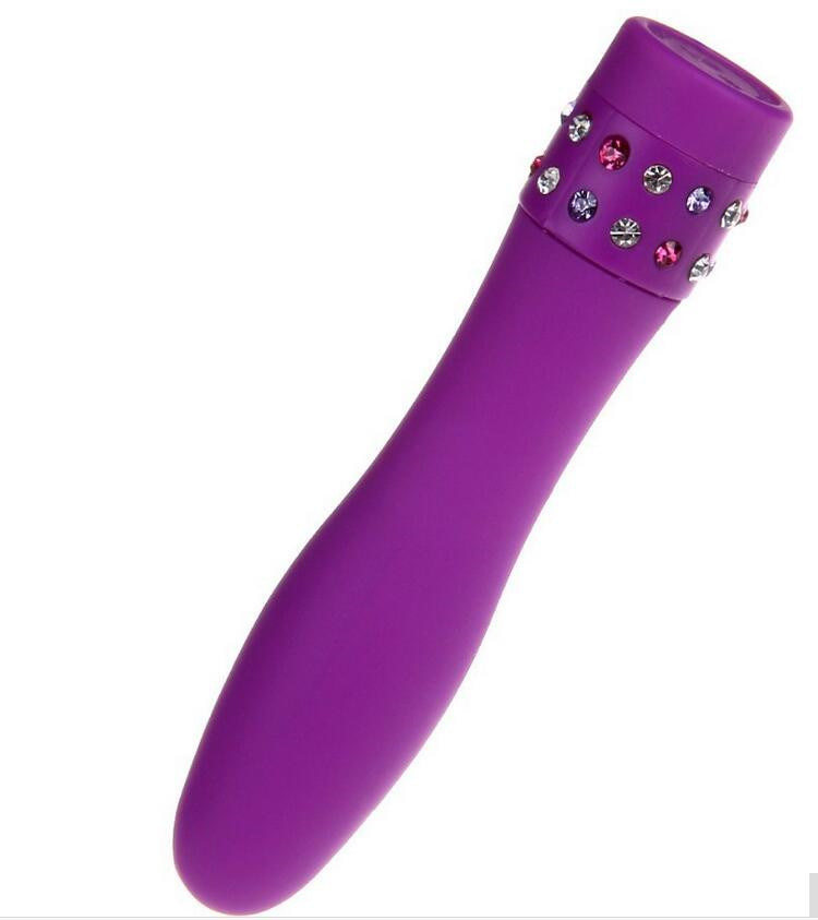 Wholesale Mini Diamond AV Magic Wand Massager Vibrator Sex Toys